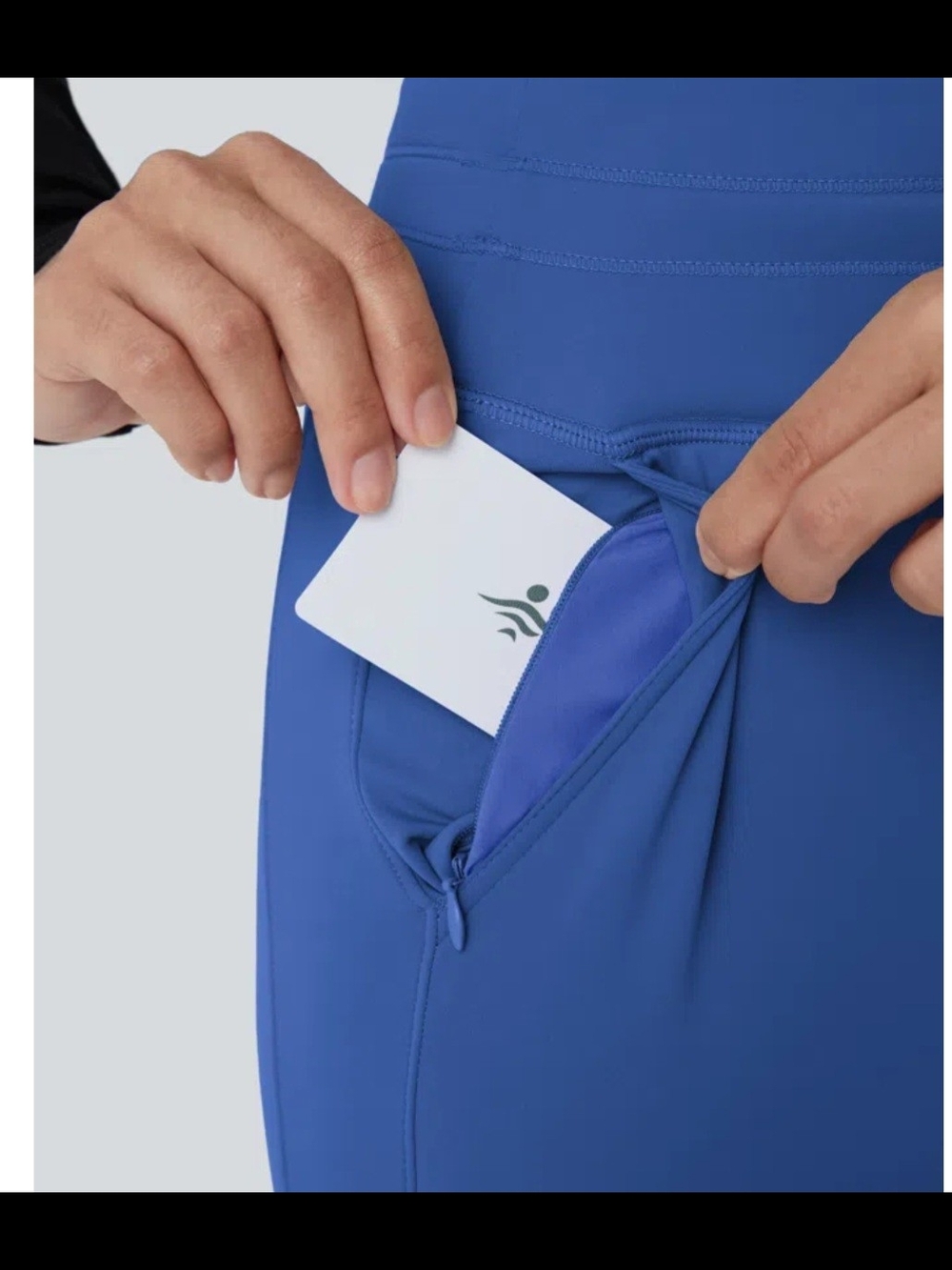 HALARA Royal Blue High-Rise Jogger Leggings - Picture 4 of 7